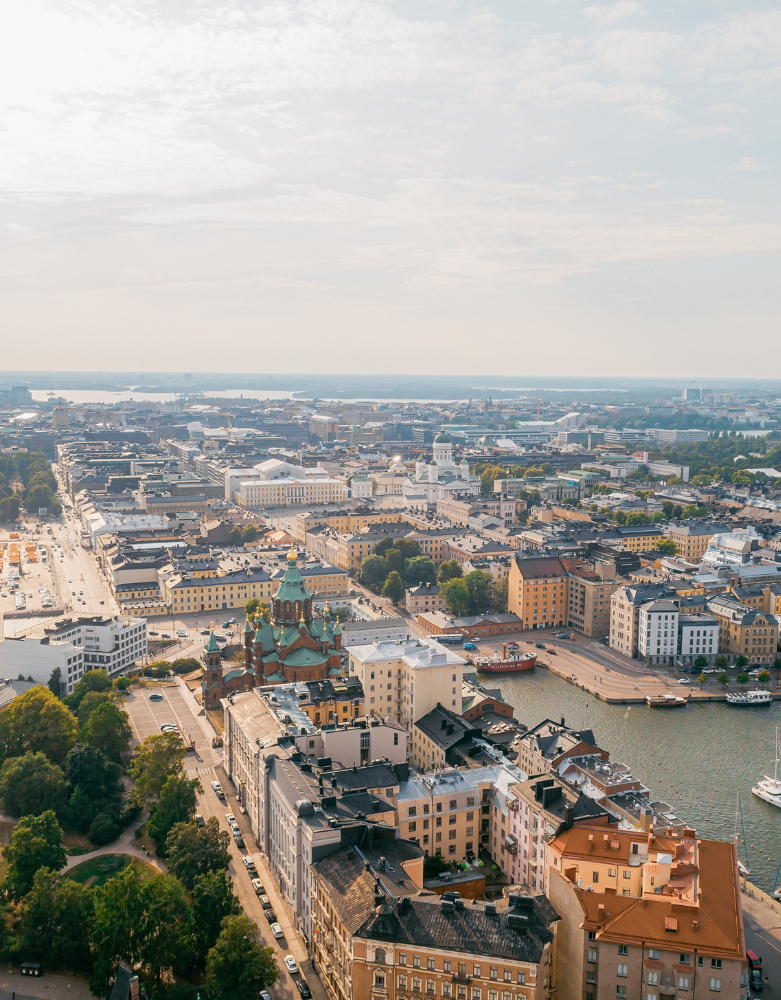 Helsinki laaja kuvakulma